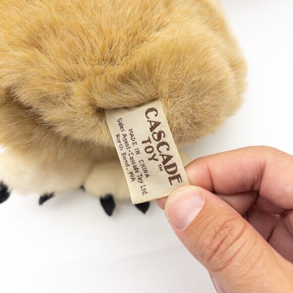 Vintage Cascade Toy Hand Puppet Owl Plush 13” Swivel Head Rotates EUC - Picture 5 of 8